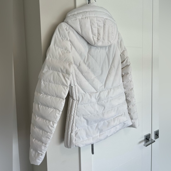 Abercrombie & Fitch White Down Insulated Winter Puffer Jacket - Picture 7 of 10